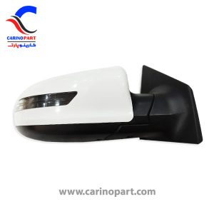 2 آینه بغل راست سفید برقی شاهین