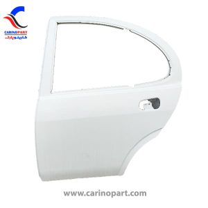 درب عقب چپ سفید رنگ فابریک ساینا