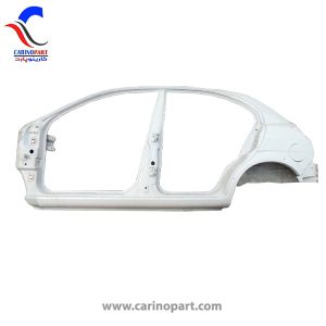 کلاف دوبل چپ سفید رنگ فابریک تیبا 2
