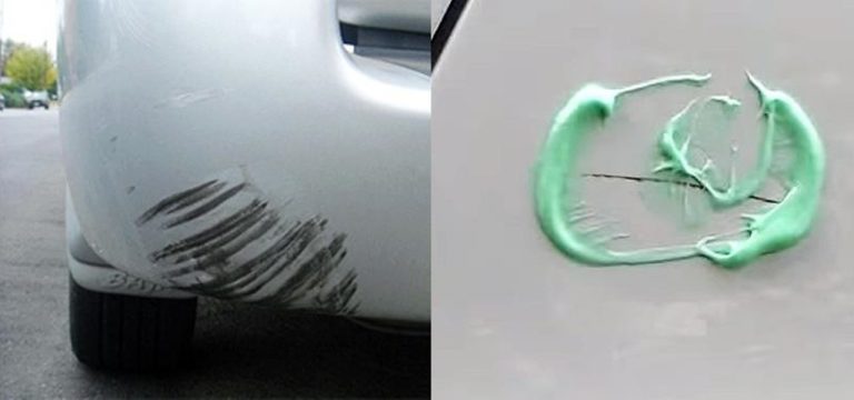 پاک کردن رنگ از روی ماشين