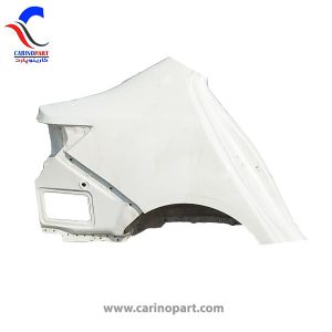 گلگیر عقب راست دوبل سفید رنگ فابریک شاهین
