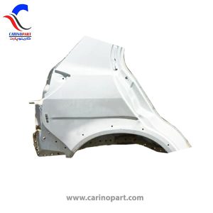 گلگیر عقب راست دوبل سفید رنگ فابریک کوییک