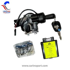 مجموعه قفل سوئیچ و ریموت ساینا